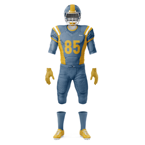 Uniforme de Fútbol Americano Personalizable, Estilo Único para Equipos, Mangas Cortas, Transpirable, Tallas Grandes, Uniformes de Fútbol Americano - Product Image 1