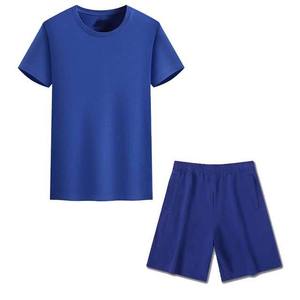 Summer Custom logo Clothing 2 Piece Tracksuit Training T Shirt Jogging Mens Shorts <b>Set</b> 100%Cotton Mans Two Piece <b>Sets</b> - Product Image 1