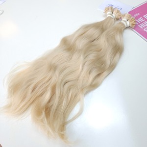 Cheveux humains vietnamiens de qualité supérieure Vague naturelle Pointe plate Cheveux bruts en couleur #60 - Product Image 2