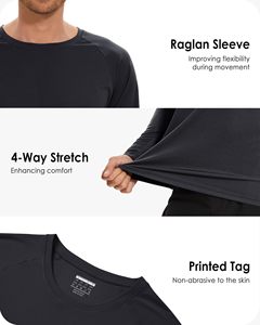 OEM Custom Made Unisex Rashguard UV Protection Sublimation Eco Friendly Anti Odor Compression Polyester Wholesale OEM Wholesale - Product Image 5