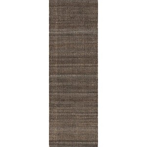 Modern Rectangle Wool Polyester Flat Weave Area Rug Solid Color Non-Slip Rubber Backing Hallway Home Use - Product Image 6