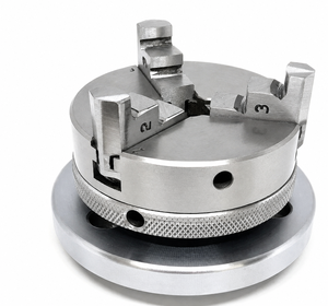 Mandrin de tour miniature à 3 mâchoires auto-centrant 2-1/2\" 65 mm M14 X 1 fileté et plaque arrière - Product Image 4