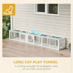 Tunnel per Gatti per Esercizio e Gioco, Tubi e Ruote di Qualità Premium - Product Image 6