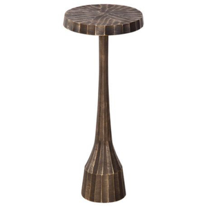 Industrial Style Iron Metal <b>Side</b> <b>Table</b> With <b>Round</b> Shape for Living Room Furniture Home Use Factory Price Handcrafted Furniture - Product Image 5