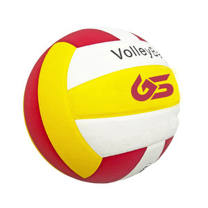 Ballon de volley-ball sur mesure de qualité supérieure, couleur unie, léger, matériau durable - Product Image 1