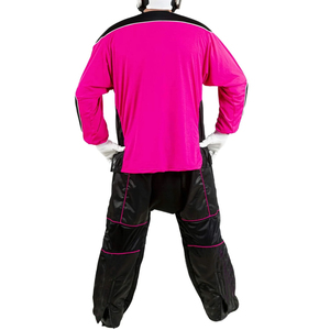 ชุดยูนิฟอร์มผู้รักษาประตูฟลอร์บอลแบบสั่งทำพิเศษ พิมพ์ลาย ระบายอากาศได้ดี แขนยาว บุแผ่นป้องกัน โพลีเอสเตอร์คุณภาพพรีเมียม ออกแบบสำหรับทีม - Product Image 2