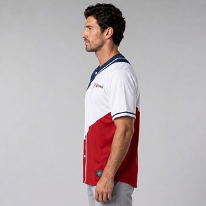 Camiseta de Béisbol Premium, Tejido de Poliéster Transpirable, Absorbe la Humedad, Secado Rápido, Ajuste Atlético, Sublimación Personalizada, Ropa Deportiva para Equipos - Product Image 6