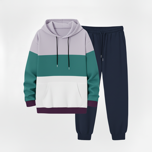 Nuevo Conjunto Deportivo de Felpa con Estampado Acid Wash para Hombre, Estilo Oversize, Personalizable en Verde - Product Image 6