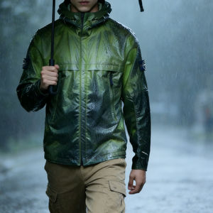 Chaqueta Personalizada con Cambio de Color por Calor para Hombre, Impermeable, con Logotipo Personalizado, Chaqueta Cortavientos Unisex, Chaquetas con Cambio de Color - Product Image 4