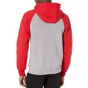 Sweat à capuche pour homme 100% Coton Molletonné, Coupe Ample, Design à Double Panneau, Multicolore, avec Capuche et Cordon de Serrage, Grammage Lourd - Product Image 2