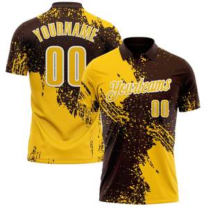 Camiseta Polo Deportiva Personalizada Premium con Cuello y Puños Acanalados, Nombre y Número del Equipo Personalizados, Camiseta de Poliéster que Absorbe la Humedad - Product Image 1