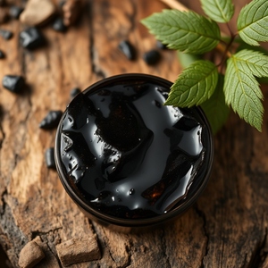 Résine de Shilajit Naturelle Premium pour la Fourniture de Produits à Base de Plantes, Produit en Résine Traditionnel pour la Vente en Gros et les Applications de Marque Privée - Product Image 1