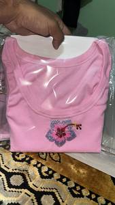 Top de Algodón al por Mayor con Bordado de Cuentas y Diseño Floral sin Mangas Hecho a Mano para Mujer, Ideal para Fiestas de Verano - Product Image 3