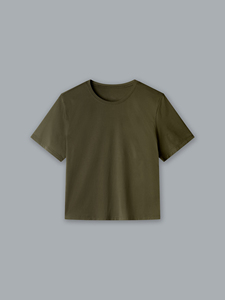 T-shirt décontracté ample pour femme, style streetwear, en coton respirant, manches courtes, personnalisable avec patchs, pour usage quotidien, couleurs personnalisées - Product Image 3