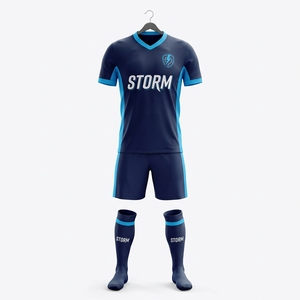 Custom Soccer Uniform for Adult Teams Anti-Bacterial Waterproof Quick Dry Performance Fit Made Durable Stretch Fabric Long Match - Product Image 1