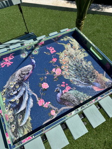 ถาดเสิร์ฟไม้พร้อมขาจับที่สะดวกสบายเพื่อความปลอดภัยและง่ายดาย - Product Image 6