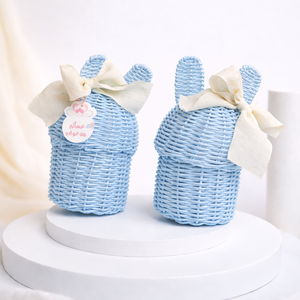 Arabian Handwoven Bunny <b>Gift</b> Basket <b>Ramadan</b> Eid Favor <b>Gift</b> <b>Box</b> Eid Mubarak Candy Basket <b>Gift</b> Packaging Candy Special <b>Gift</b> - Product Image 4