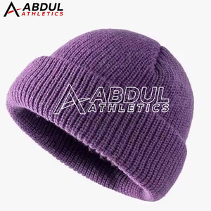 High Quality Jacquard Beanies <b>Hat</b> <b>Winter</b> Knitted Breathable Fabric Comfortable Fit For Sports And Fashion Wear - Product Image 2