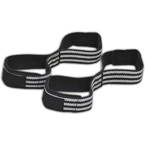 Correas de Algodón de Alta Calidad para Gimnasio, Diseño de Doble Bucle en Forma de 8, Servicio OEM, para Uso en Fitness, Venta al Por Mayor - Product Image 3