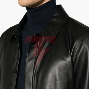 Camisa de Cuero Casual de Alta Calidad Hecha en Pakistán, para Hombre, Transpirable, Ecológica, Invierno, Bajo MOQ, Personalizable - Product Image 6