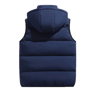 Chaleco Acolchado Tipo Burbuja con Forro Sherpa, Chaqueta para Hombre, Precio al por Mayor - Product Image 5