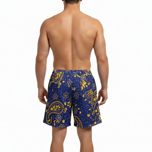 กางเกงวิ่งออกกำลังกายผู้ชายคุณภาพสูง OEM โลโก้สั่งทำ ระบายอากาศ แห้งเร็ว ยืดหยุ่นได้ พร้อมลายพิมพ์ - Product Image 2