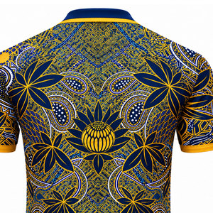 Camiseta de Rugby Sublimada de Alta Calidad, Personalizada, para Hombre, OEM, Profesional, Transpirable, de Secado Rápido, Manga Corta, Antibacteriana - Product Image 5