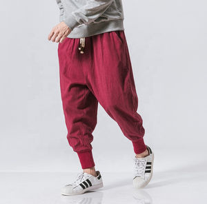 Pantalon Homme en Polyester et Coton Tricoté de Haute Qualité, Confortable, Décontracté, Idéal pour le Travail et les Voyages, Élégant et Léger - Product Image 3