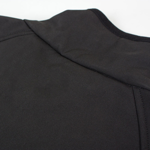 Chalecos Casuales para Hombre, de Tejido Softshell, Transpirables, Color Negro, Cuello Alto, Tres Bolsillos con Cremallera, Impermeables, para Senderismo - Product Image 6