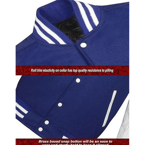 Causal Wear Use Men <b>Letterman</b> <b>Jacket</b> Fashion Wear Customized Logo Best Design Winter <b>Jacket</b> - Product Image 5