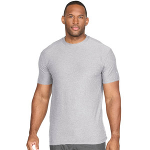 Men's Casual New Athletic T shirt Muscle Fit Cotton <b>Polyester</b> Tee Shirt Male Summer Regular Fit Men T shirt - Product Image 4