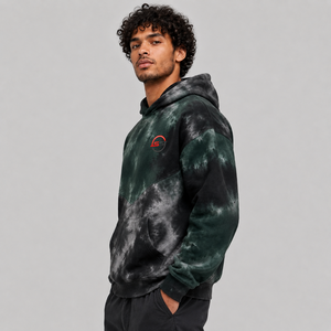 Latest Arrival Men Tie Dye <b>Hoodie</b> Custom Logo <b>Soft</b> Cotton Fleece Pullover Casual Streetwear Fashion Tie Dye <b>Hoodie</b> for Men - Product Image 3