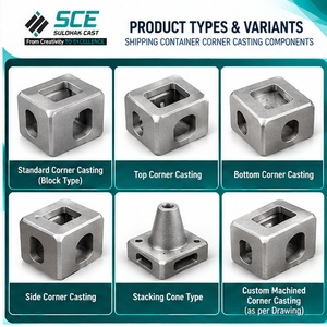 Bloque de Fundición de Acero Inoxidable ISO 1161 con Recubrimiento Dacromat, Accesorio de Fundición Mecanizado por CNC, Modelo 53 de SULOHAK CAST - Product Image 3