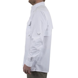 Chemises de pêche pour hommes respirantes et imprimées de haute qualité, logo personnalisé, évacuation de l'humidité, tactiques, en polyester et élasthanne 50, coupe-vent - Product Image 2