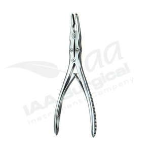 Rongeur à os chirurgical, forceps de qualité médicale certifié CE, instrument orthopédique en acier inoxydable - Product Image 2