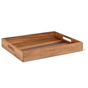 Multi Compartment Wooden Cutlery Organizer with Napkin Holder Handmade Tabletop Storage <b>Caddy</b> for Dining <b>Table</b> - Product Image 2