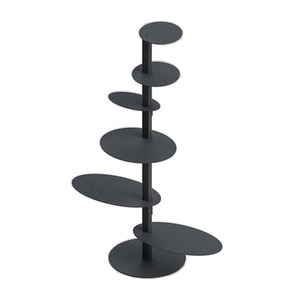 Multi-Tier Asian Style Storage & <b>Display</b> <b>Rack</b> with Easy Assembly for Desktop Home Retail & Office Use - Product Image 3