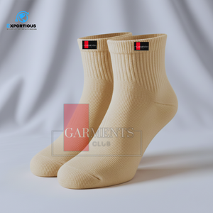 <b>Men</b> Ankle <b>Socks</b> Cotton Breathable Custom Logo Stretch Casual Crew Length Short <b>Socks</b> - Product Image 2
