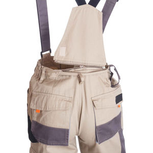 High Visibility Safety Work Bib <b>Overalls</b> for <b>Construction</b> Engineering and Factory Use - Product Image 6