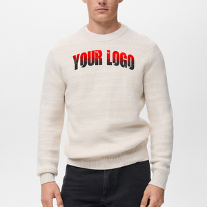 Pull Classique Homme en Coton Tricoté 100% – Doux, Chaud et Confortable – Coupe Moderne pour l'Hiver – Idéal pour la Superposition Quotidienne – Durable et de Haute Qualité - Product Image 1