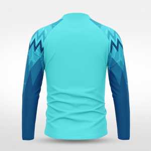 Chaqueta Deportiva de Alta Calidad para Hombre, Sublimada, con Cierre de 1/4, Transpirable, de Nailon y Poliéster, Ligera, para Deportes al Aire Libre - Product Image 4