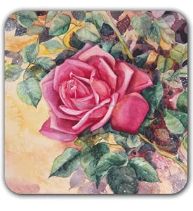 ที่รองแก้วเครื่องดื่มทำจากเรซินแบบสั่งทำหรูหราถาดรองแก้วไม้สี่เหลี่ยมสลักโลโก้แผ่นรองวอลนัทสำหรับเป็นของขวัญแต่งงานของที่ระลึกสำหรับไวน์ชา - Product Image 2