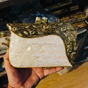 Pochettes en résine perlée-Motif de pierre Mode décontractée écologique de l'Inde - Product Image 1