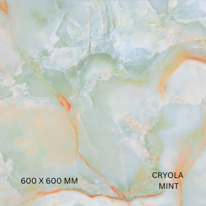 Baldosas Cerámicas Cuadradas con Acabado de Mármol, Antibacterianas, Modernas, 600x600mm, Antideslizantes, Resistentes al Desgaste, Aislantes del Calor, para Villas - Product Image 1