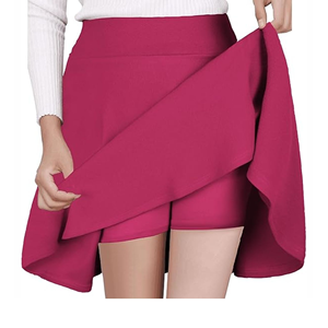 Women Pleated Midi <b>Skirt</b> High Waist A Line Elastic Waist Casual Fashion Wholesale - Product Image 5