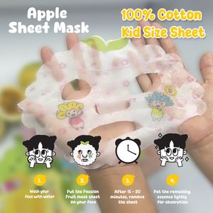 Masque hydratant quotidien vegan à la fraise pour enfants - Product Image 2