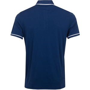 เสื้อกอล์ฟแขนสั้นสีขาว SOSH4 ผ้าโพลีเอสเตอร์ระบายอากาศดี พิมพ์ลายฉลาม พร้อมโลโก้สั่งทำ สำหรับผู้ชายและผู้หญิง - Product Image 5