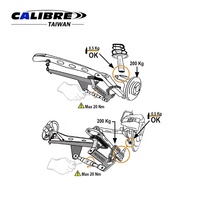 Outil de maintien de bras de suspension Wishbone CALIBRE pour direction et suspension automobile avec garantie de 12 mois, fabriqué à Taïwan