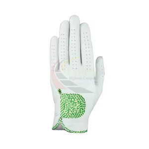 Breathable Anti Slip Customizable Logo Men's 100% Genuine Leather Golf <b>Gloves</b> With Non-Slip Hand Grips Sheepskin Sports <b>Gloves</b> - Product Image 3