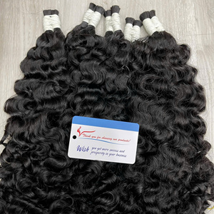 Extensions de cheveux de la meilleure qualité, magnifiques mèches de cheveux humains très lisses, faciles à appliquer, très haute qualité, bouclés à la vapeur, style birman. - Product Image 4